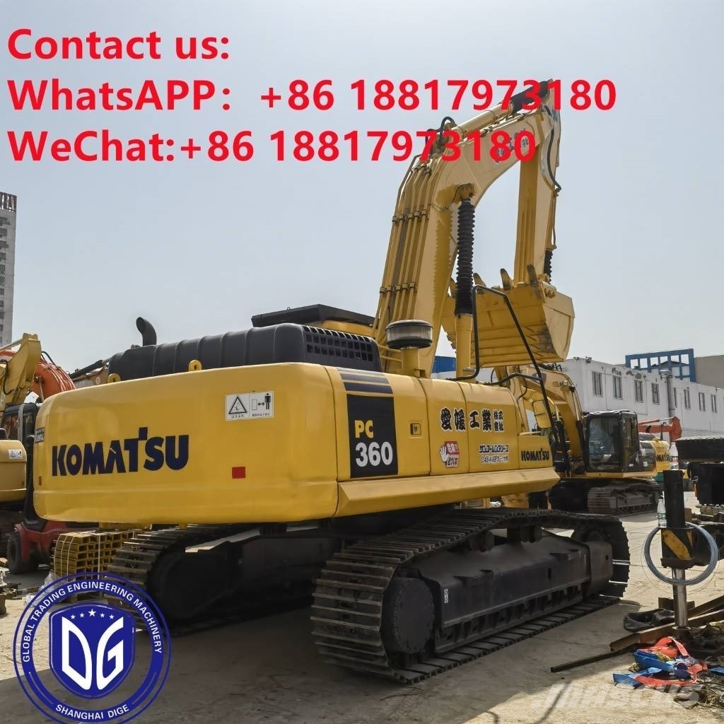 Komatsu PC 360-7 حفارات زحافة
