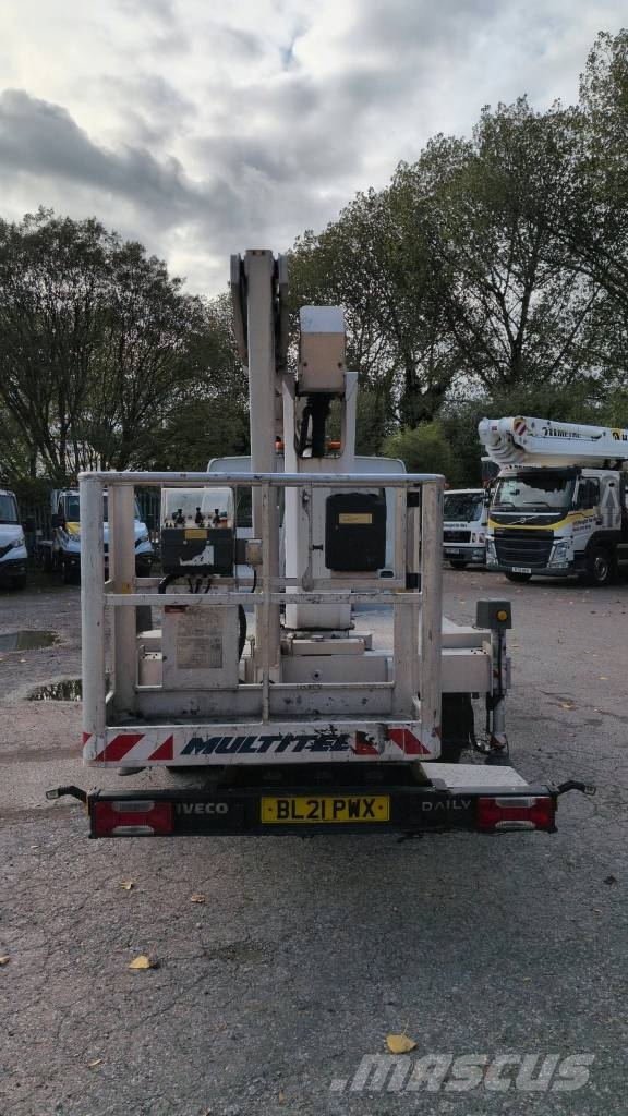 Multitel MZ250 Platforme aeriene montate pe camion