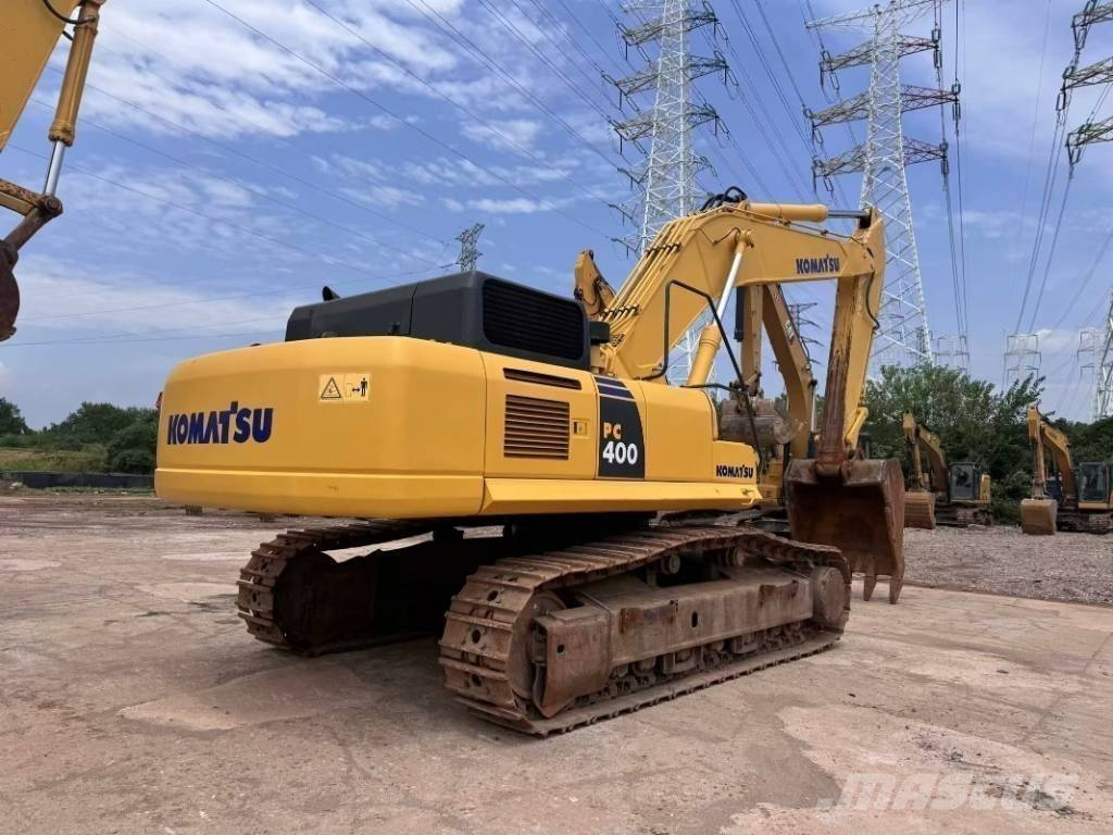 Komatsu PC 400-8 Amfībijas tipa ekskavatori