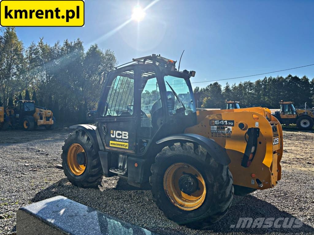 JCB 541-70 WM WASTEMASTER ŁADOWARKA TELESKOPOWA 2020R. Teleskopski viličarji