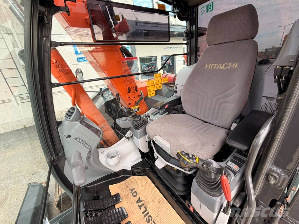 Hitachi ZX 85 US-5 A 800mm telat Väikeekskavaatorid 7t-12t