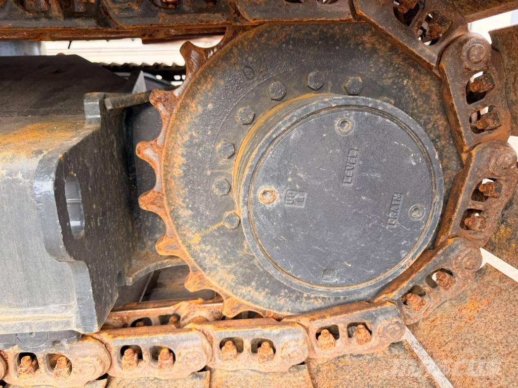 Hitachi ZX 85 US-5 A 800mm telat Väikeekskavaatorid 7t-12t