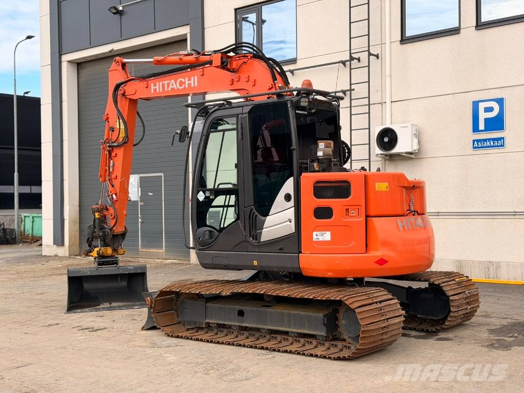Hitachi ZX 85 US-5 A 800mm telat Väikeekskavaatorid 7t-12t