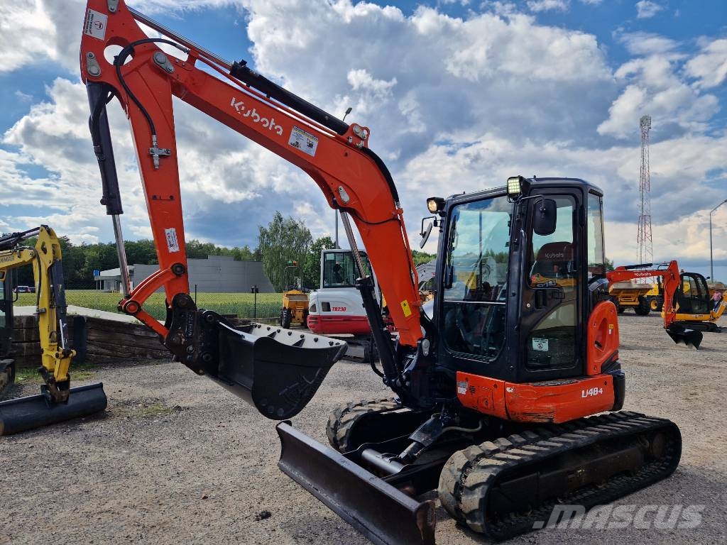 Kubota U 48-4 2018r przebieg 3400mtg waga 4,8tony Εκσκαφάκι (διαβολάκι) < 7t