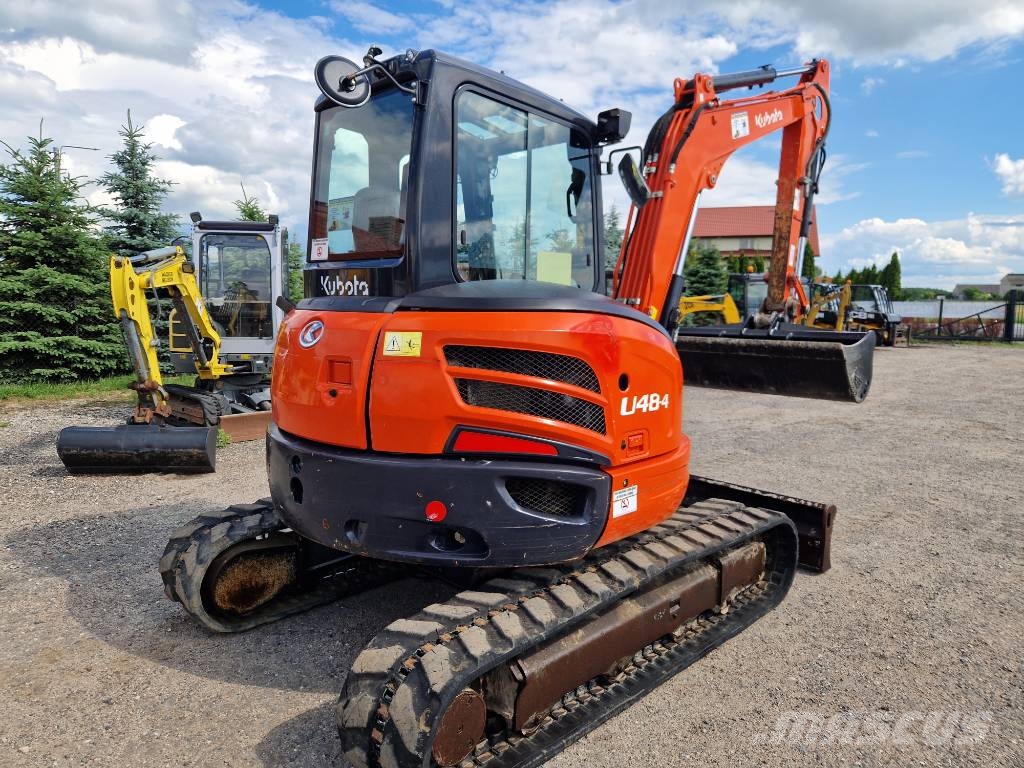 Kubota U 48-4 2018r przebieg 3400mtg waga 4,8tony Εκσκαφάκι (διαβολάκι) < 7t