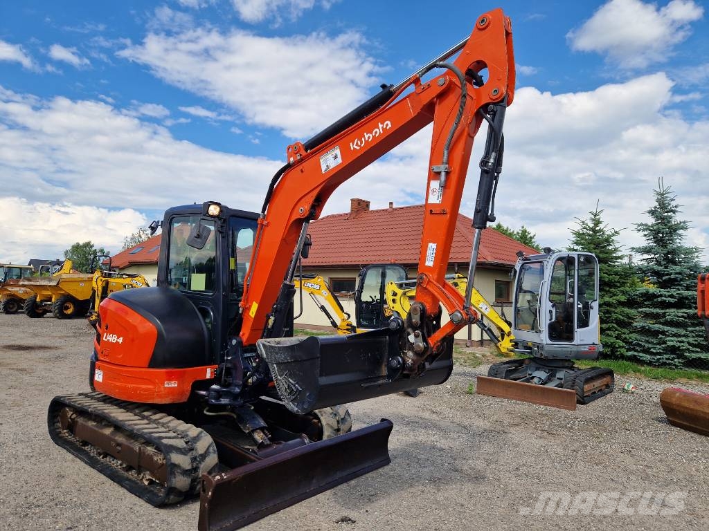 Kubota U 48-4 2018r przebieg 3400mtg waga 4,8tony Εκσκαφάκι (διαβολάκι) < 7t