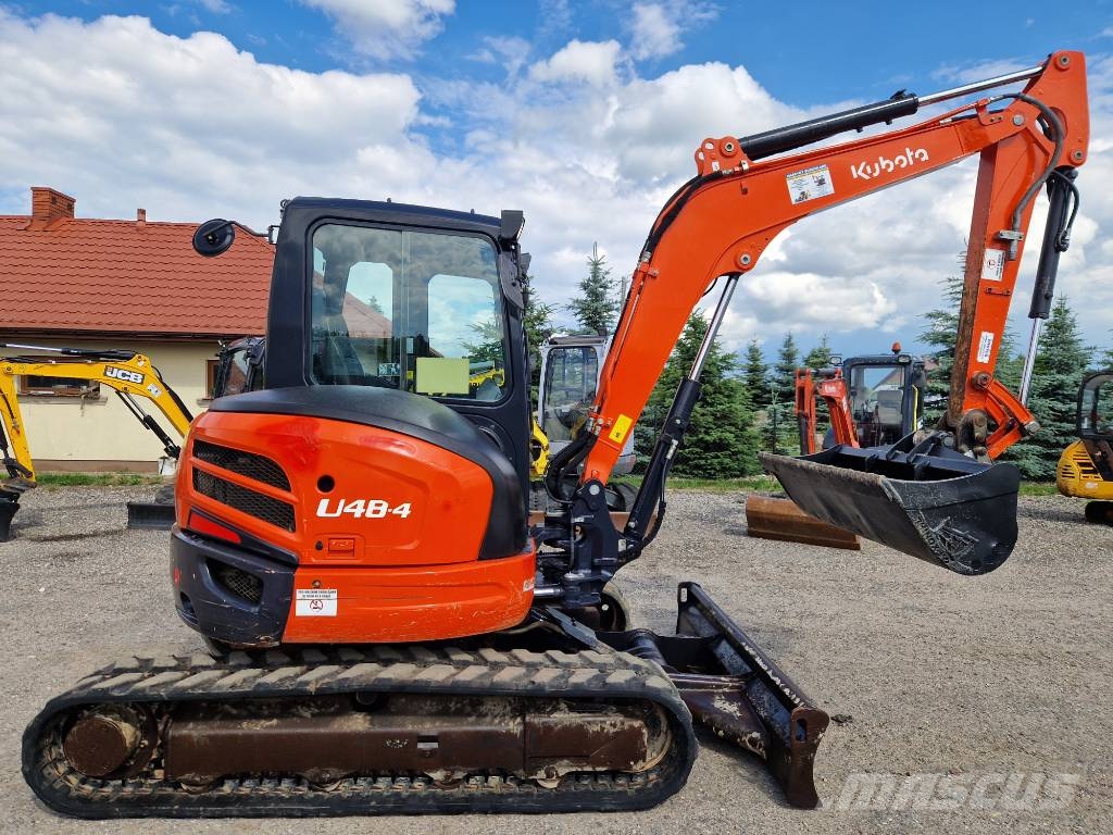 Kubota U 48-4 2018r przebieg 3400mtg waga 4,8tony Εκσκαφάκι (διαβολάκι) < 7t