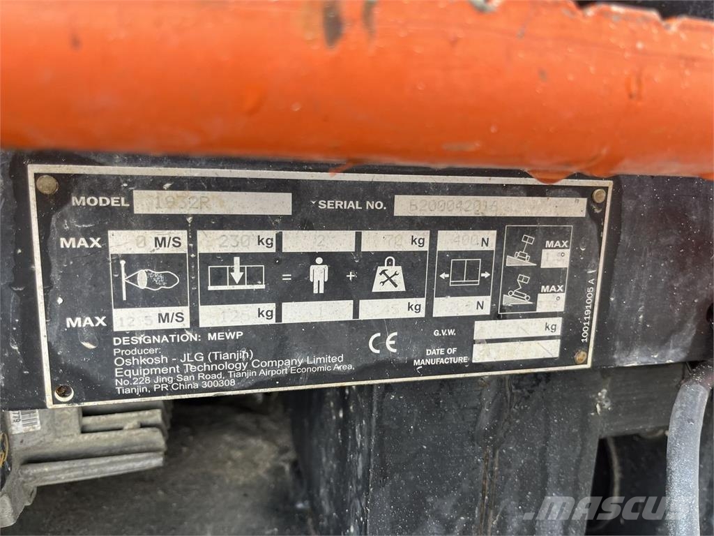 JLG 1932R Piattaforme a pantografo