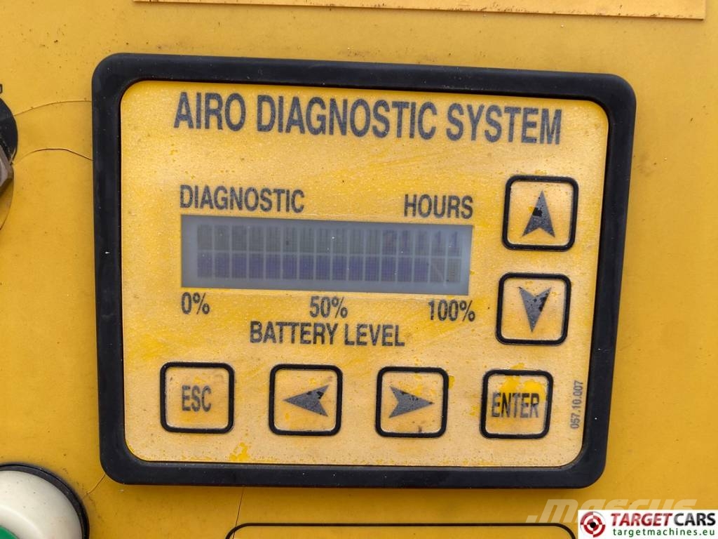 Airo A15JE Articulated Electric Boom Work Lift 1500cm Zelfrijdende knikarm hoogwerker