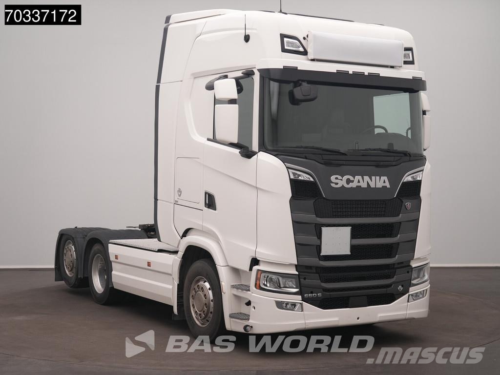 Scania S660 S 6X2 V8 Retarder Standklima Full-Air APK 04- Tegljači