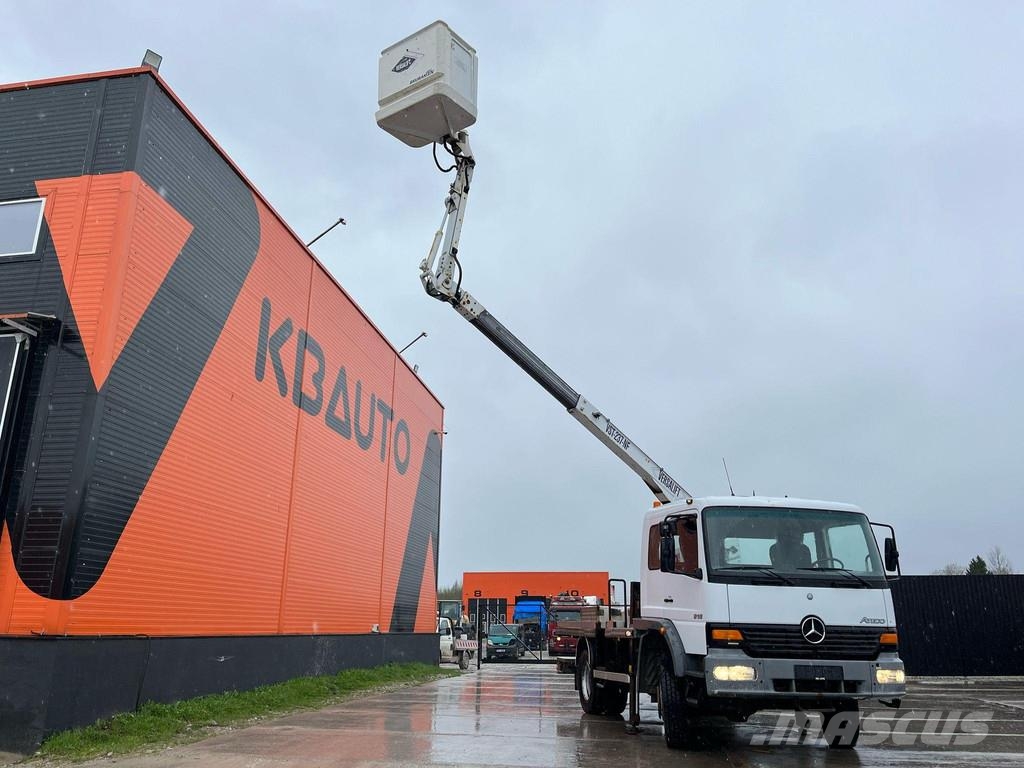 Mercedes-Benz Atego 918 4x4 VERSALIFT VST-237-NF / 13,5 m Camiones grúa