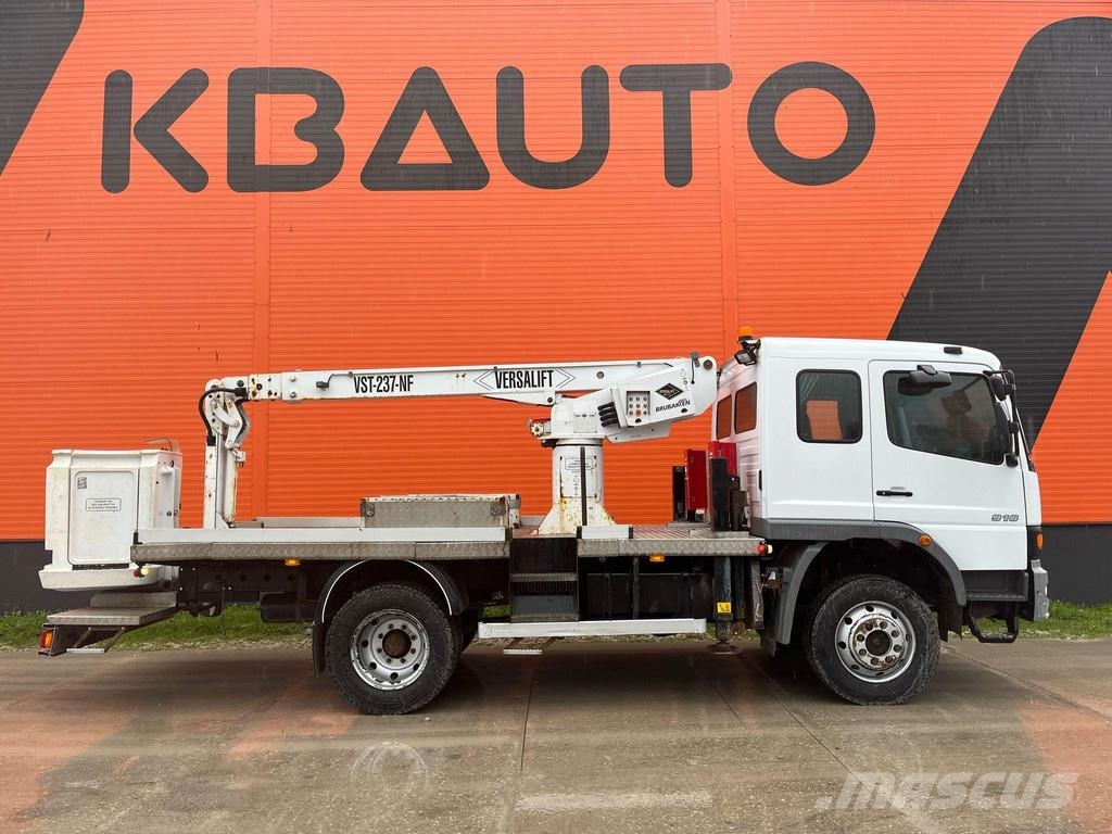 Mercedes-Benz Atego 918 4x4 VERSALIFT VST-237-NF / 13,5 m شاحنات الرافعات