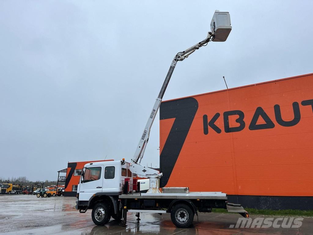 Mercedes-Benz Atego 918 4x4 VERSALIFT VST-237-NF / 13,5 m شاحنات الرافعات