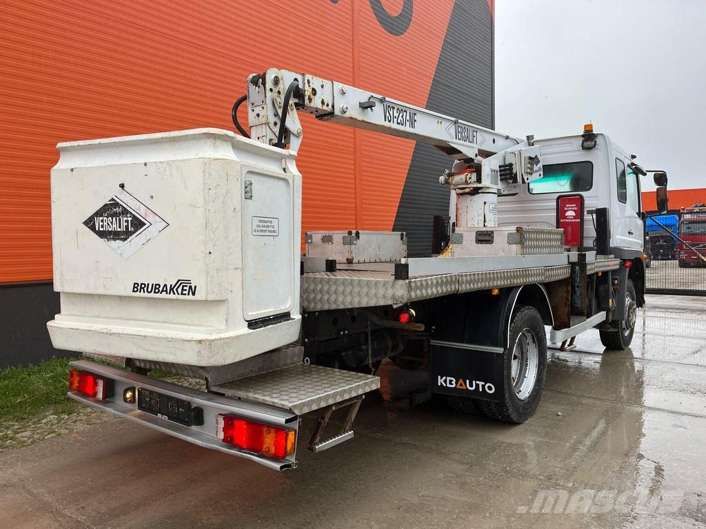 Mercedes-Benz Atego 918 4x4 VERSALIFT VST-237-NF / 13,5 m Camiones grúa