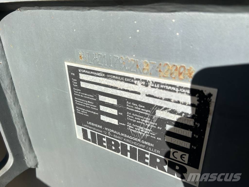 Liebherr A 920 incl TL 1200 mm Top Zustand 9880 Std Wielgraafmachines