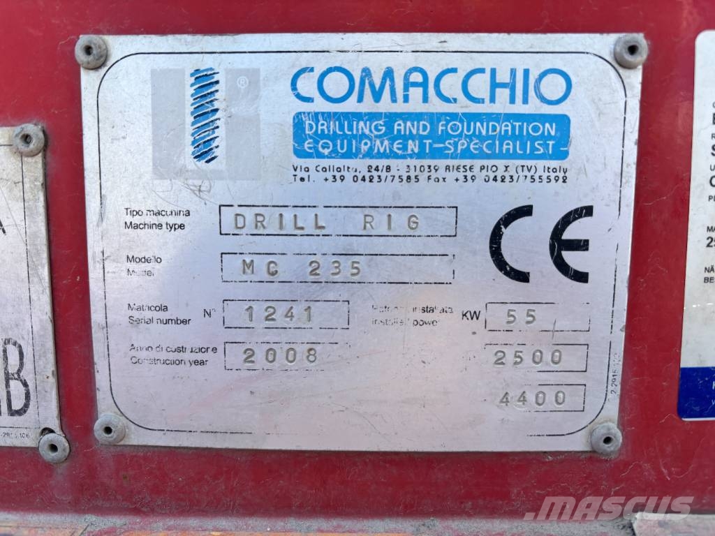 Comacchio MC 235 Wiertnice do nawierzchni