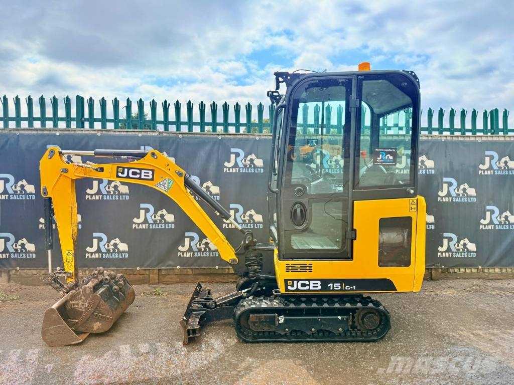 JCB 15 C-1 Minigraafmachines < 7t