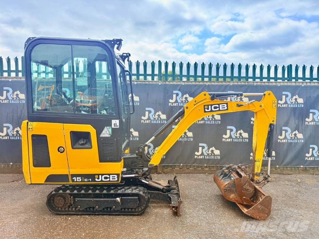 JCB 15 C-1 Minigraafmachines < 7t