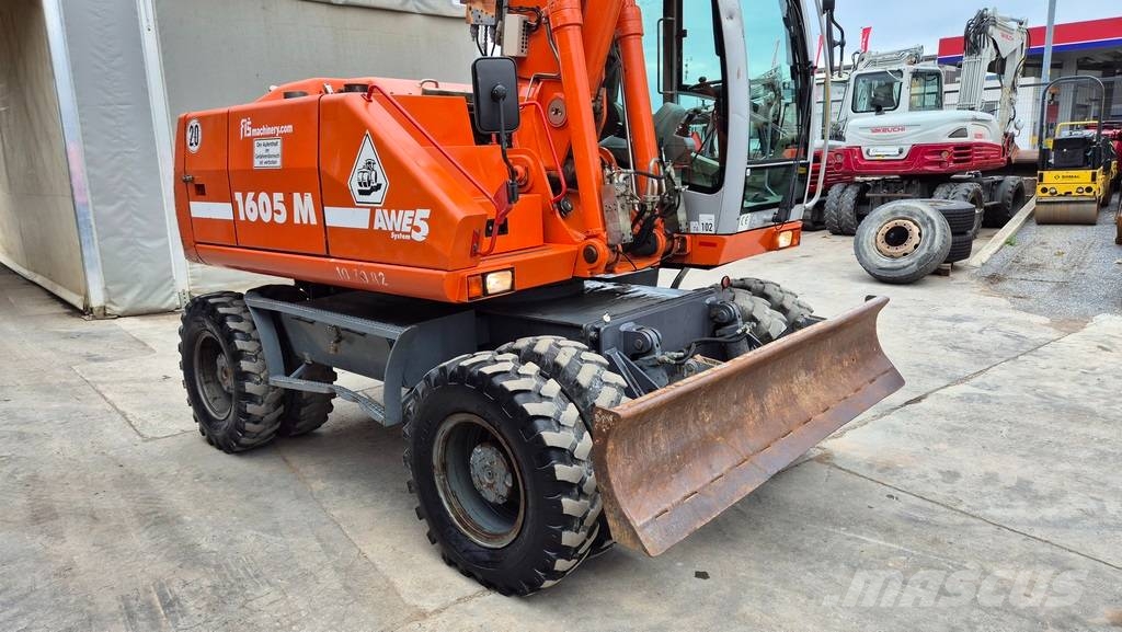 Atlas TEREX 1605 - 2005 YEAR - 2X BUCKETS Bagri na kolesih