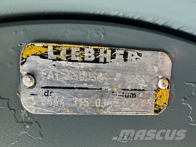 Liebherr FAT 450D584 Μετάδοση κίνησης