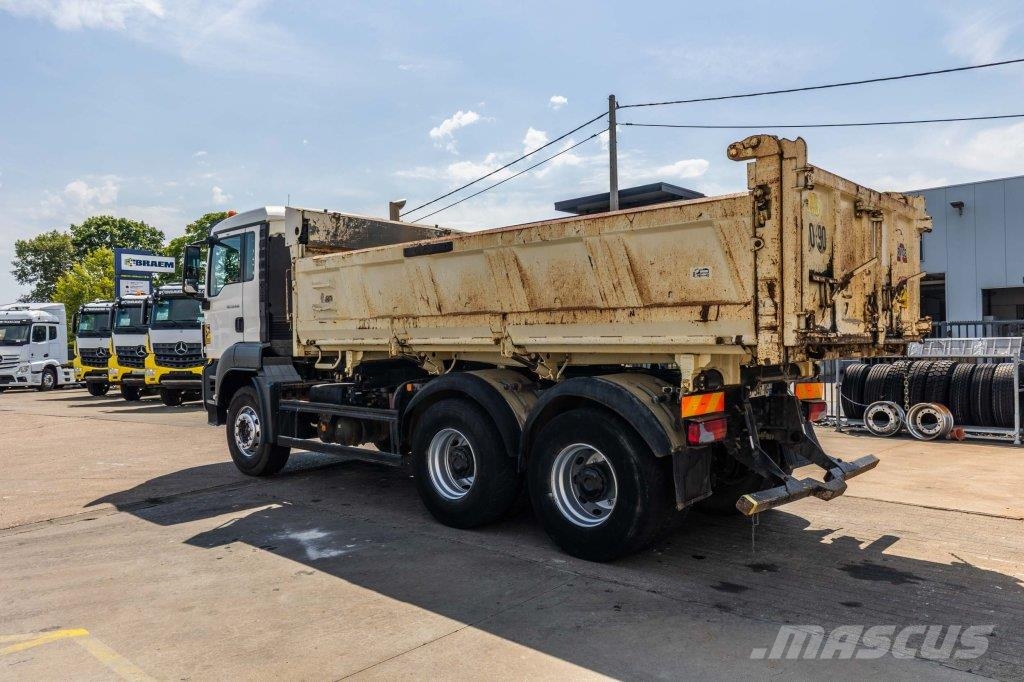 MAN TGS 33.400 BB+BIBENNE+INTARDER Bañeras basculantes usadas