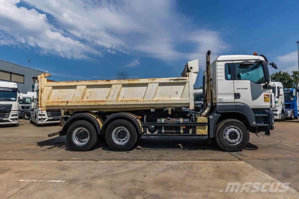 MAN TGS 33.400 BB+BIBENNE+INTARDER Camiones bañeras basculantes o volquetes