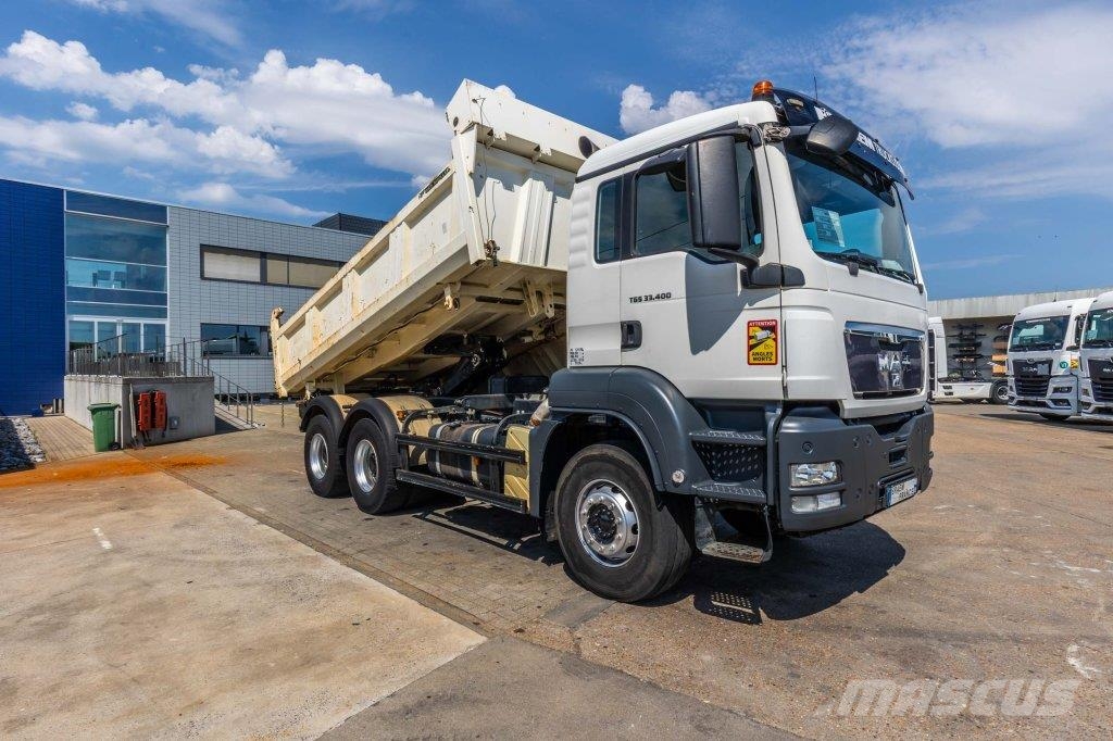MAN TGS 33.400 BB+BIBENNE+INTARDER Bañeras basculantes usadas