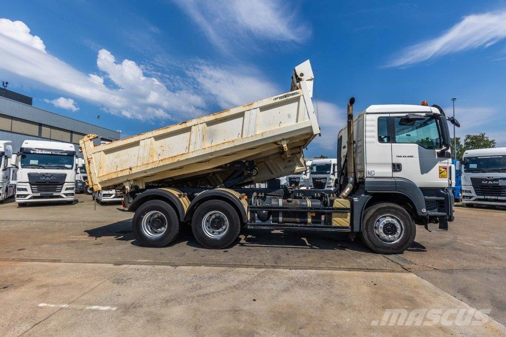 MAN TGS 33.400 BB+BIBENNE+INTARDER Camiones bañeras basculantes o volquetes