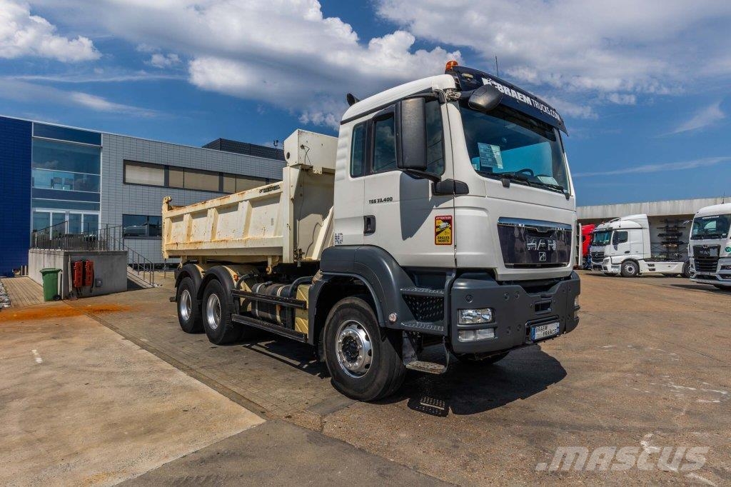 MAN TGS 33.400 BB+BIBENNE+INTARDER Camiones bañeras basculantes o volquetes