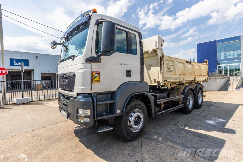 MAN TGS 33.400 BB+BIBENNE+INTARDER Bañeras basculantes usadas