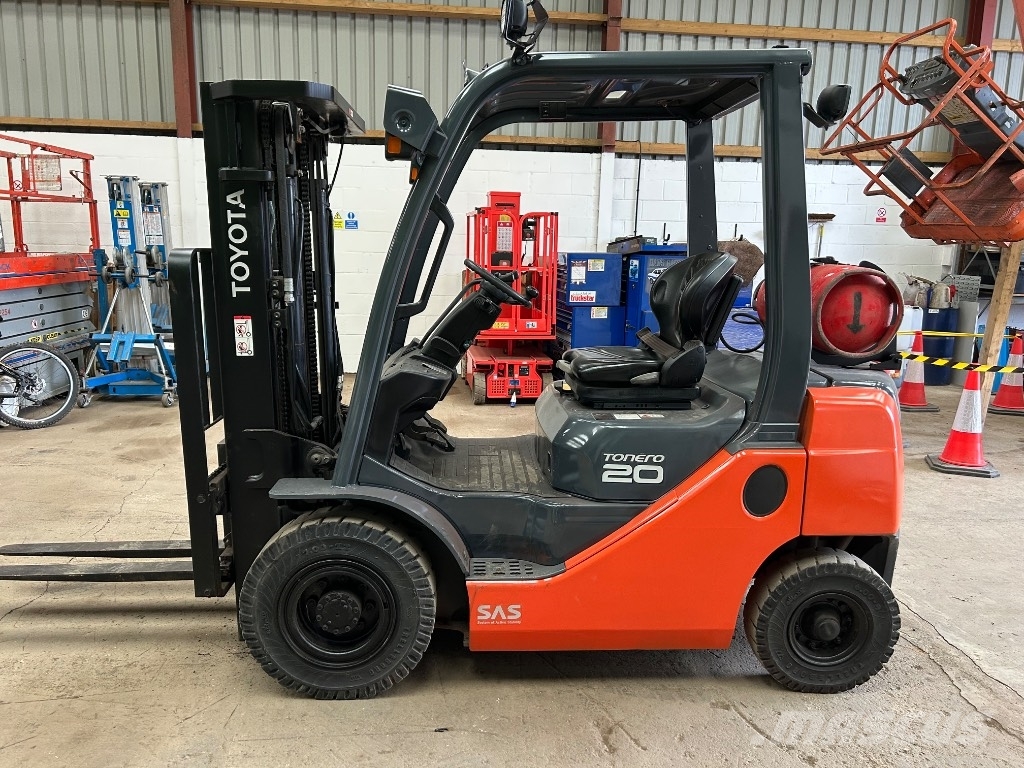 Toyota 02-8 FGF 20 LPG vozíky