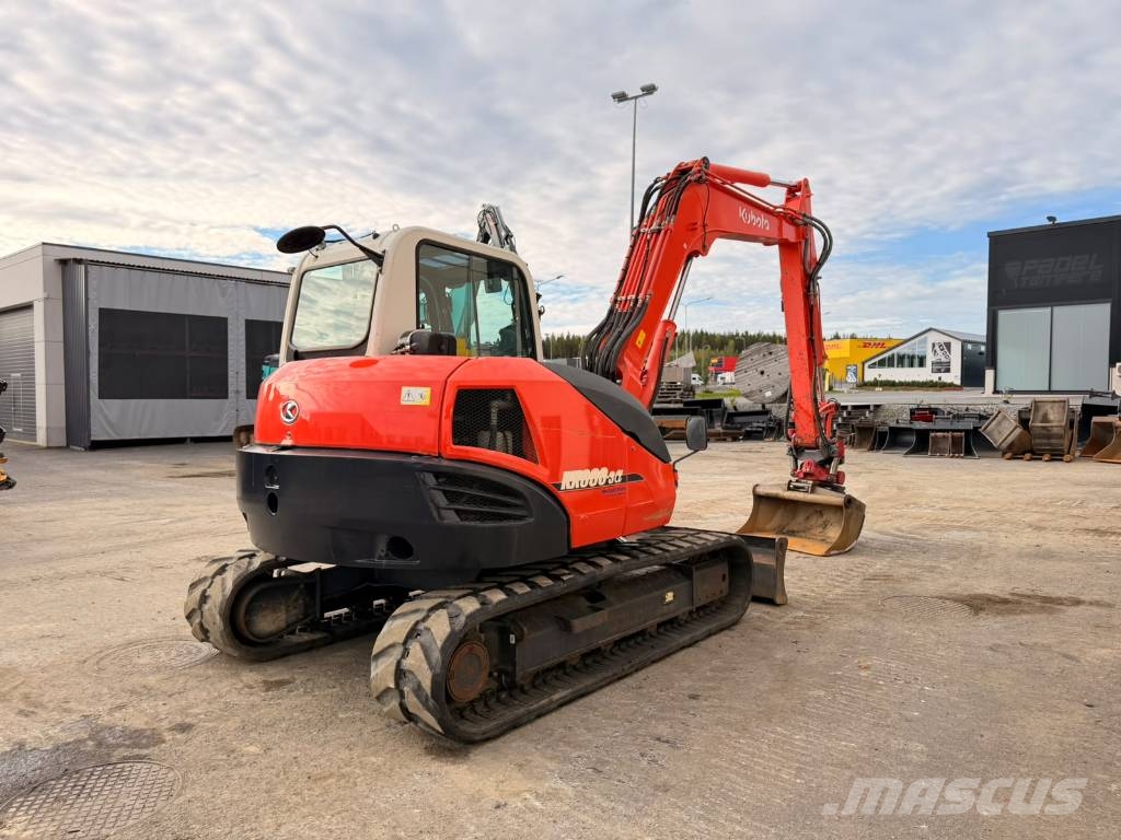 Kubota KX 080-3 A Väikeekskavaatorid 7t-12t