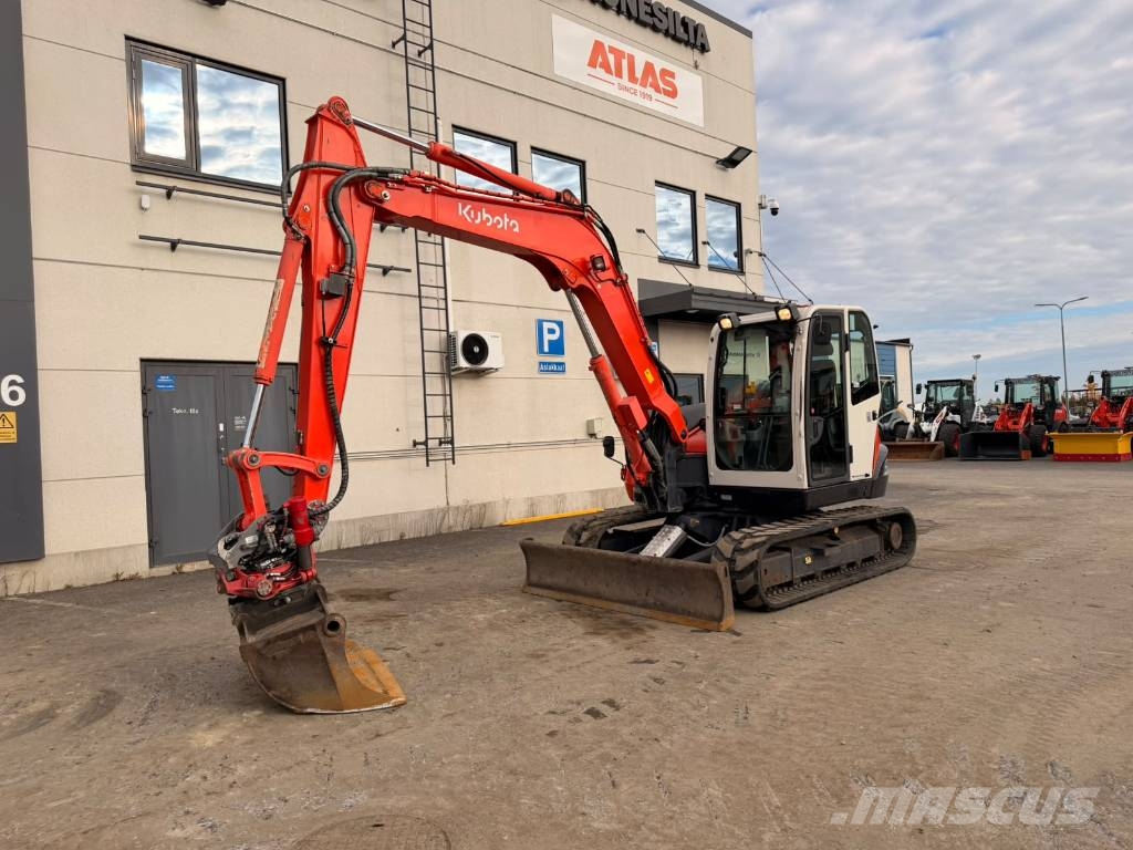 Kubota KX 080-3 A Väikeekskavaatorid 7t-12t