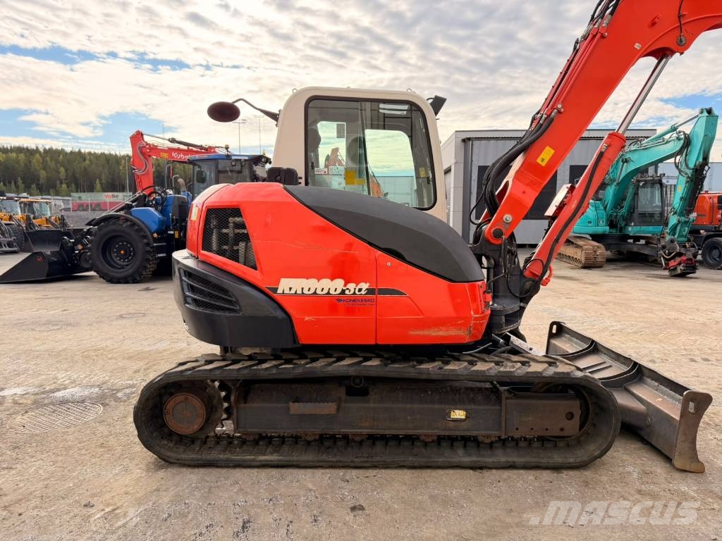 Kubota KX 080-3 A Väikeekskavaatorid 7t-12t