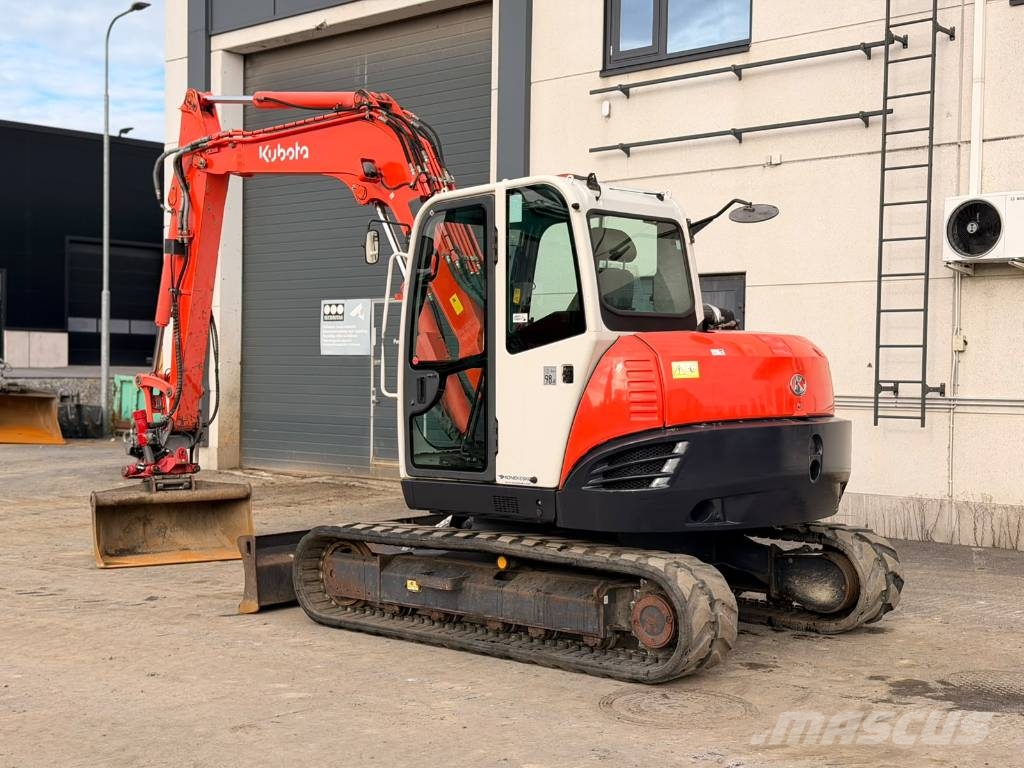 Kubota KX 080-3 A Väikeekskavaatorid 7t-12t