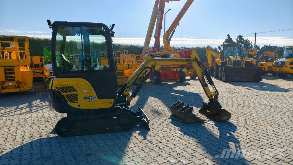 Yanmar SV 18 Mini bagri <7t