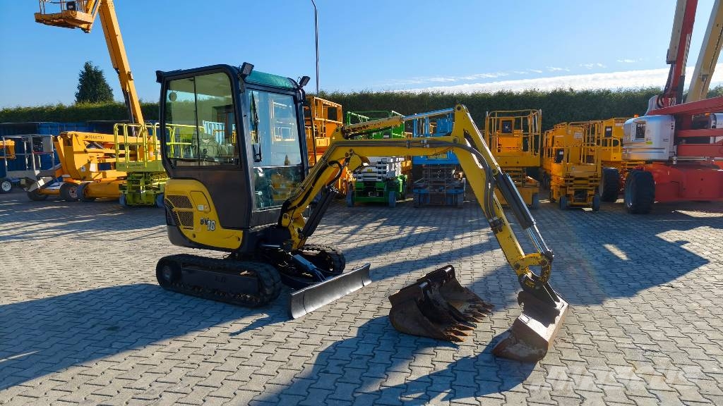 Yanmar SV 18 Mini bagri <7t