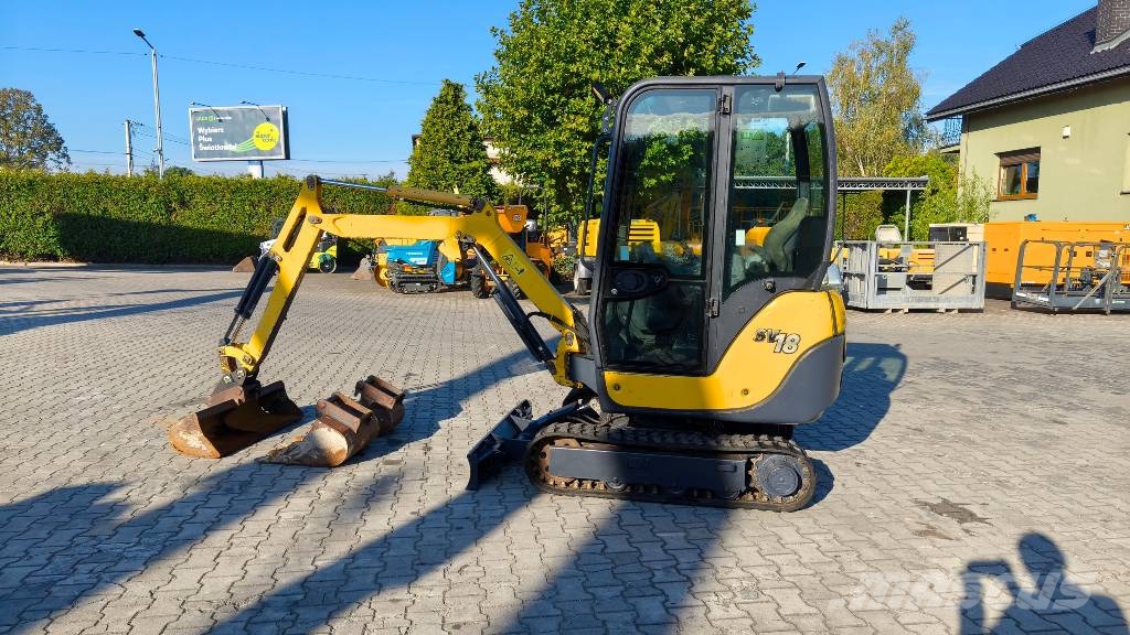 Yanmar SV 18 Mini bagri <7t