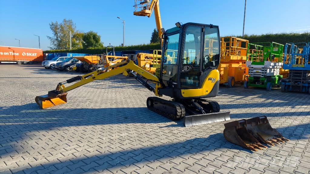 Yanmar SV 18 Mini bagri <7t