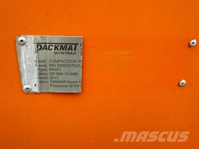 Bomag PACKMAT PK 451 Mobile Waste Compactor Afvalcompressors
