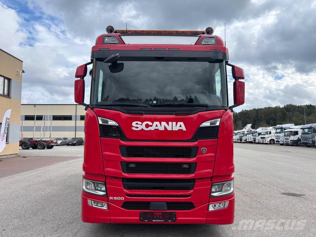 Scania R500 6x4 EURO6 + RETARDER + BOX HEATING Kipper