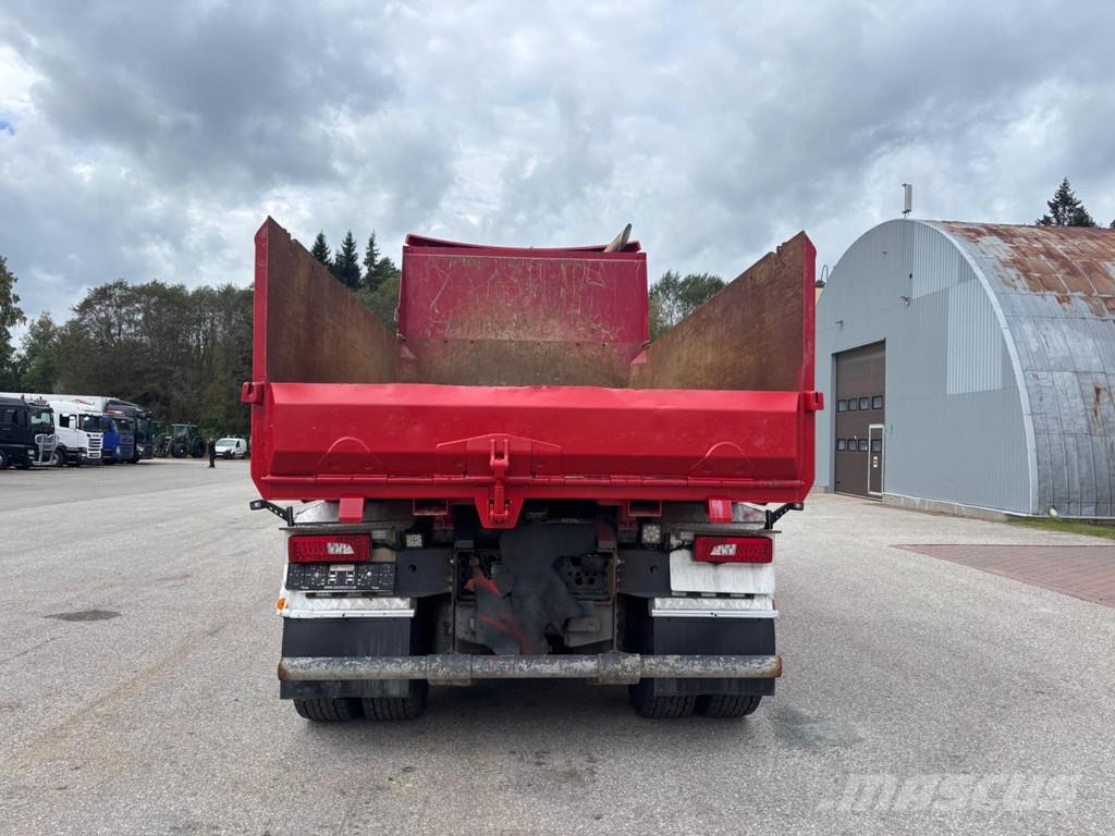 Scania R500 6x4 EURO6 + RETARDER + BOX HEATING Kipper