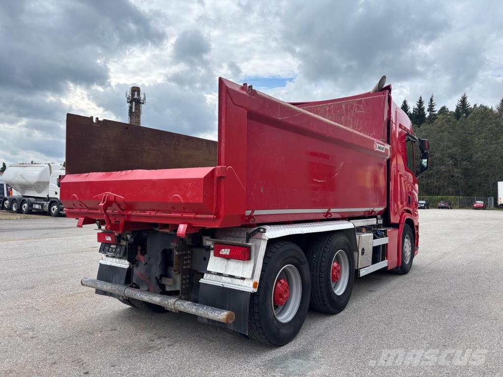 Scania R500 6x4 EURO6 + RETARDER + BOX HEATING Kipper