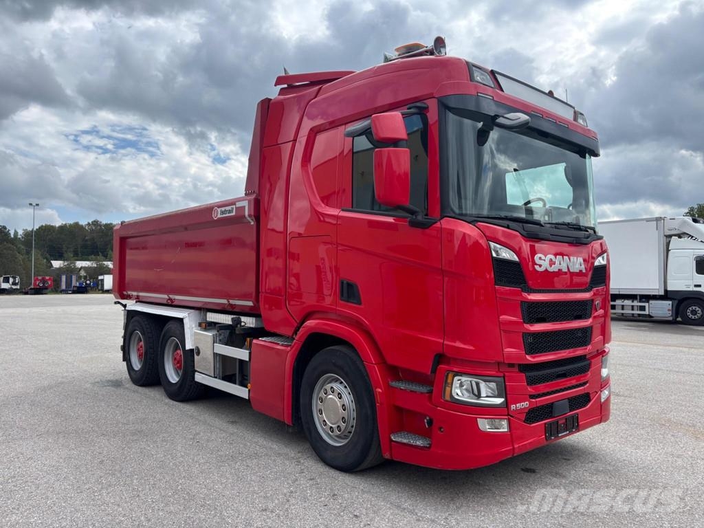 Scania R500 6x4 EURO6 + RETARDER + BOX HEATING Kipper