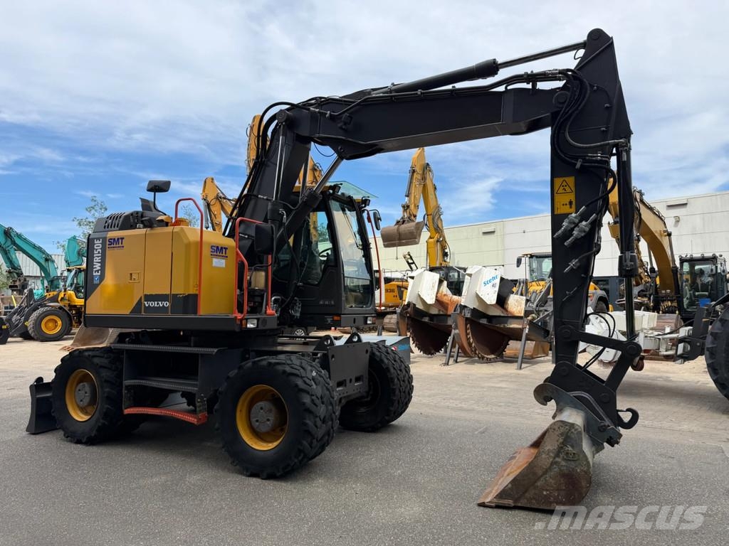 Volvo EW150 EWR150E Wielgraafmachines