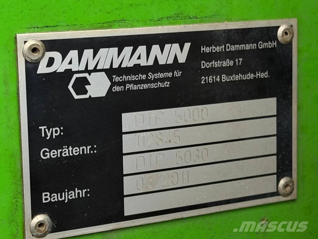 Dammann DT 500 Pulverizadores autopropelidos