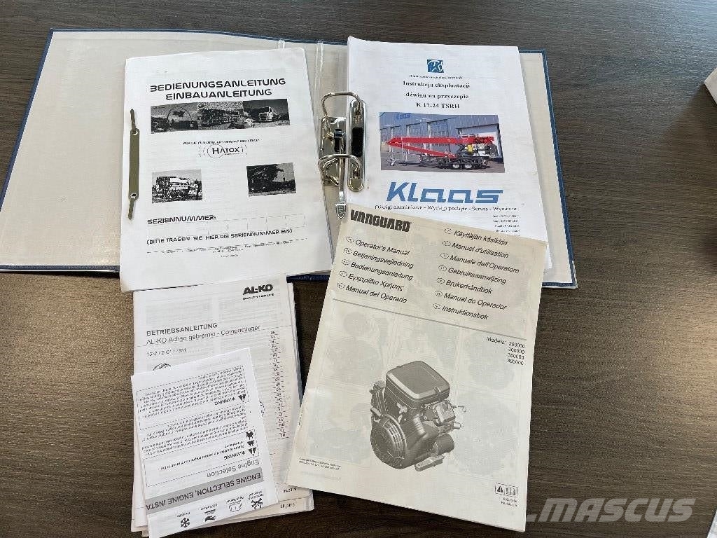 Klaas K 17-24 TSHR SOLD 全地面起重机︳移动式起重机