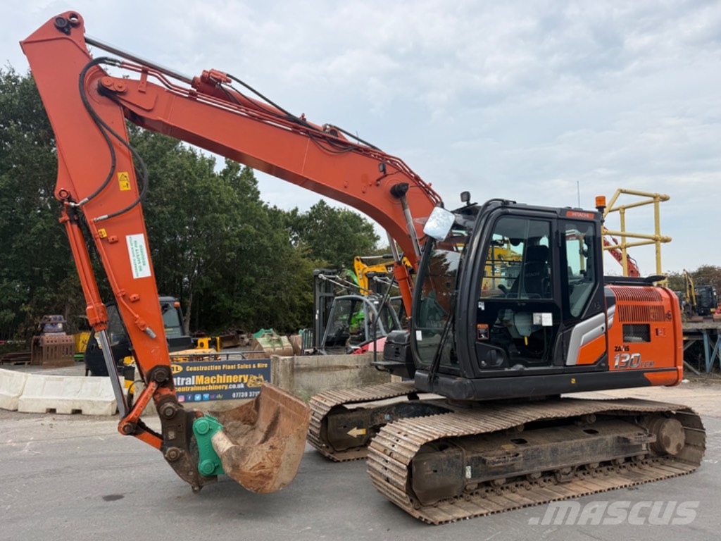 Hitachi ZX130LCN-7 Kāpurķēžu ekskavatori