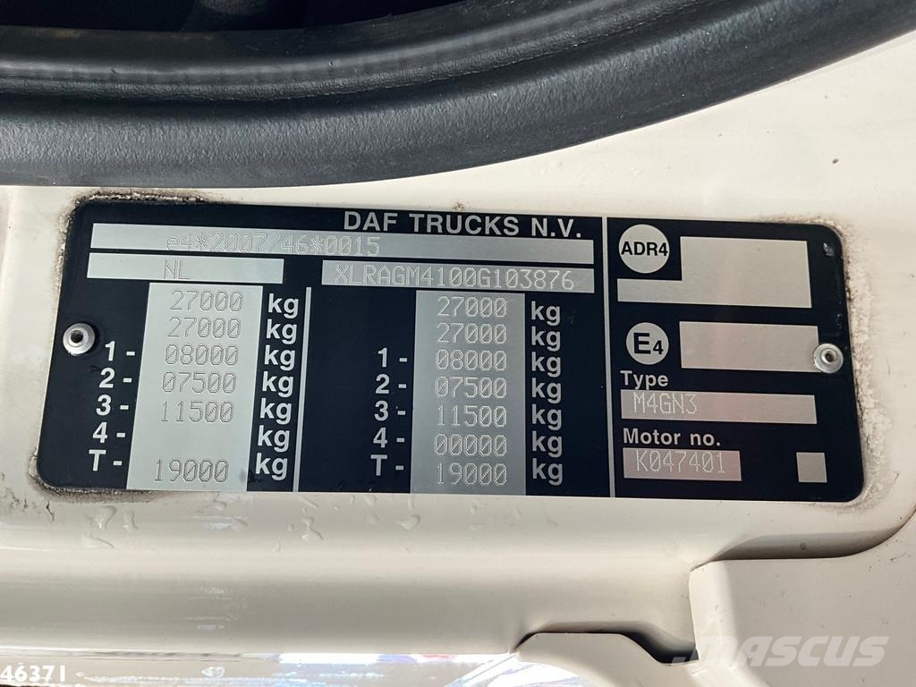 DAF FAG CF 290 Euro 6 Zoeller 17m³ Just 176.816 km ! Camiones de basura