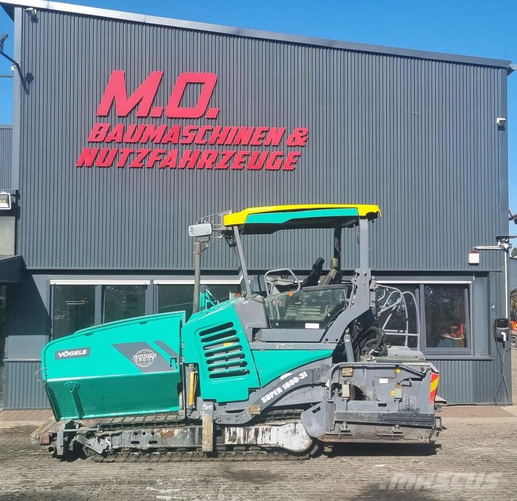 Vögele Super 1800-3 Asfaltadoras